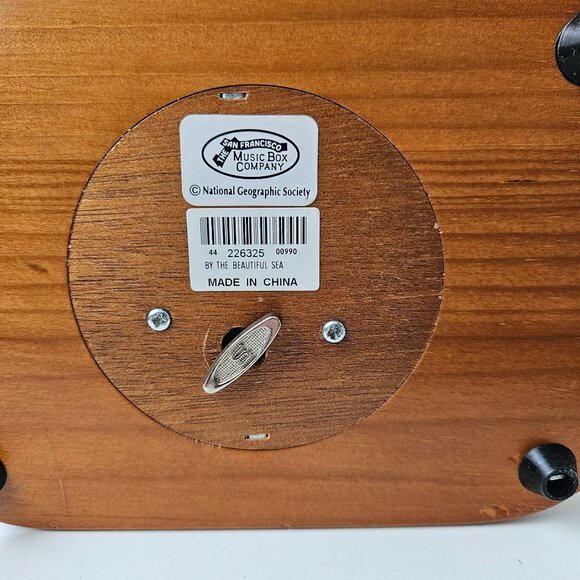 National Geographic Society Dolphin Wave By The San Francisco Music Box Co. - Picture 10 of 12